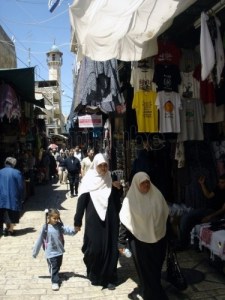 Go outside the gate to the wandering peoples.